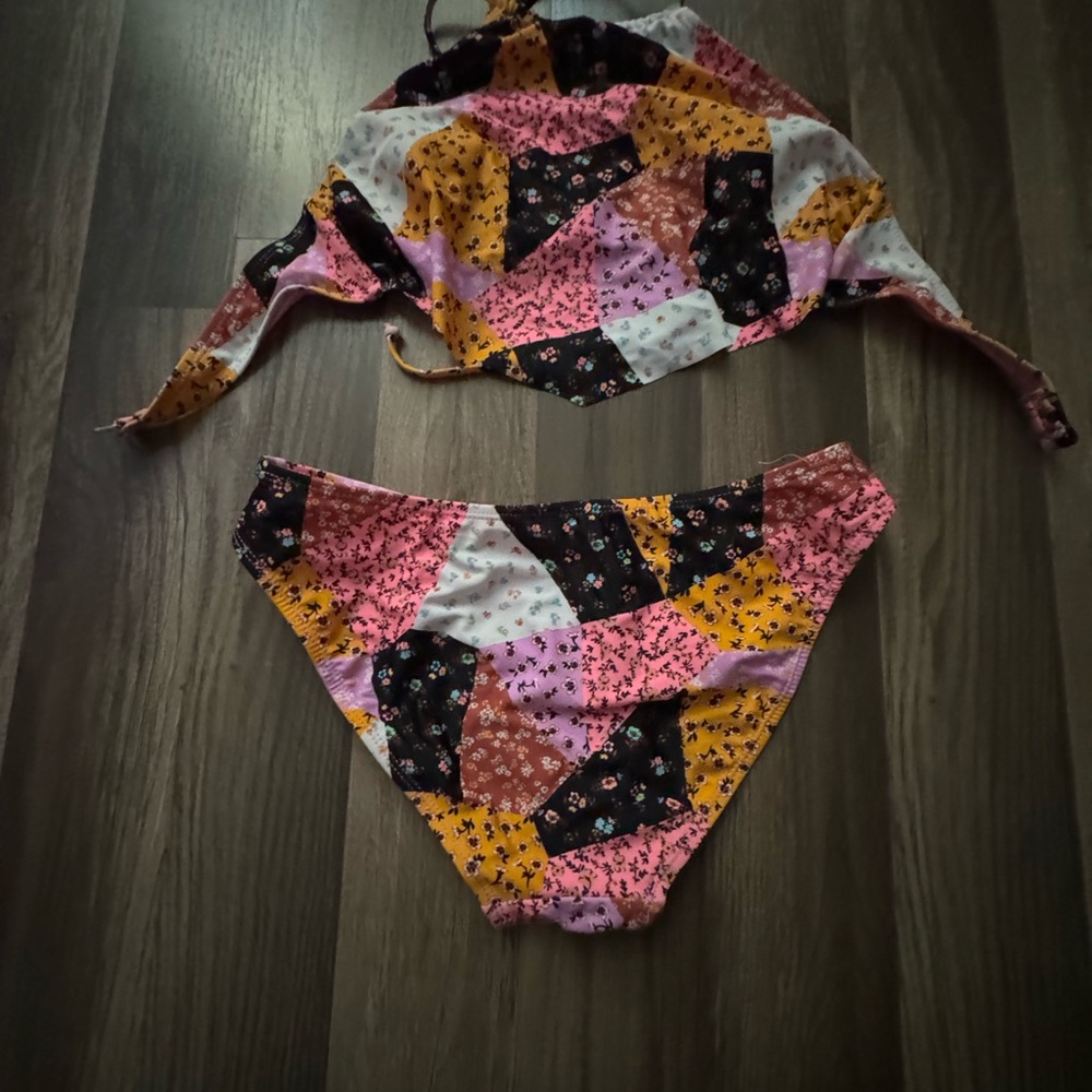 Bandana look swim suit